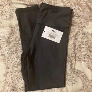 Zyia Black Metallic Light N Tight